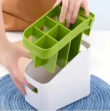 Organizador De Cubiertos Multifuncional