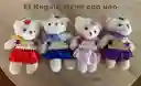 Regalo Detalle Oso De Amor Con Moño Y Chocolates Para Cualquier Ocasión