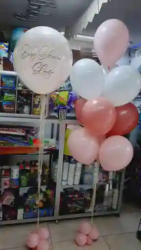 Decoración Con Globos Helio