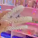 🤍 Diadema De Perlas Estilo Tejido – Sofisticación Para Cualquier Ocasión