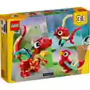 Juego Lego 3 En 1 Dragon Rojo 149 Piezas Para Niños