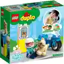 Juego Construcción Lego Moto De Policía 5 Piezas Para Niños