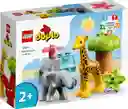 Juego Lego Animales Salvajes De África 10 Piezas Para Niños