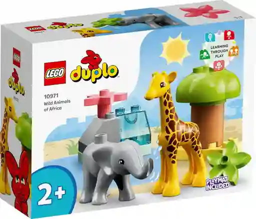 Juego Lego Animales Salvajes De África 10 Piezas Para Niños