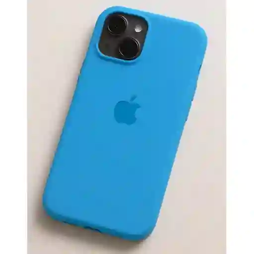 Silicon Case Iphone 15 Azul Celeste