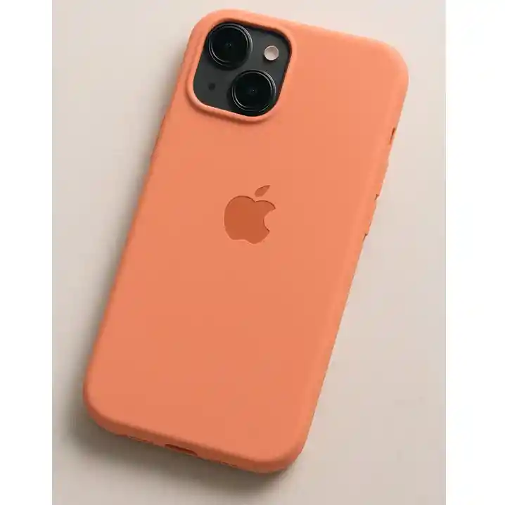 Silicon Case Iphone 15 Salmon