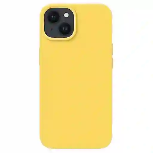 Silicon Case Iphone 15 Amarillo