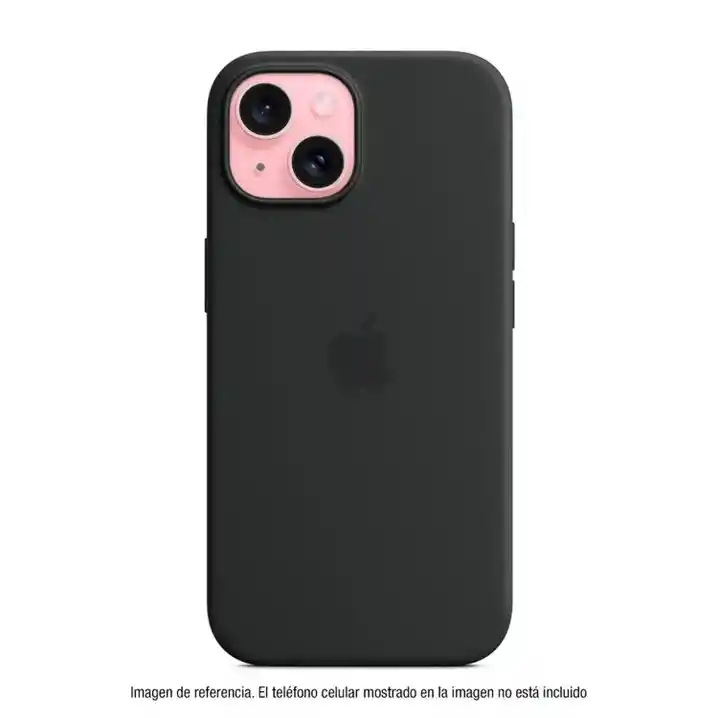 Silicon Case Iphone 15 Negro