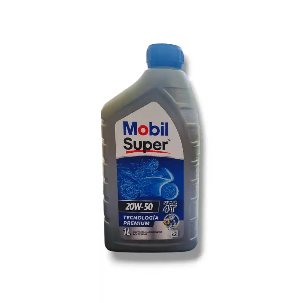 Aceite Mobil Super Moto 4t 20w50 Tecnología Premium