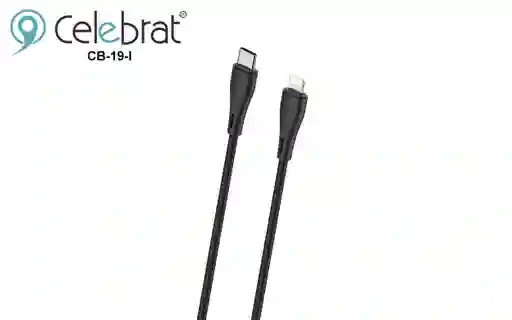 Cable De Carga Rápida Celebrat Tipo-c A Lightning