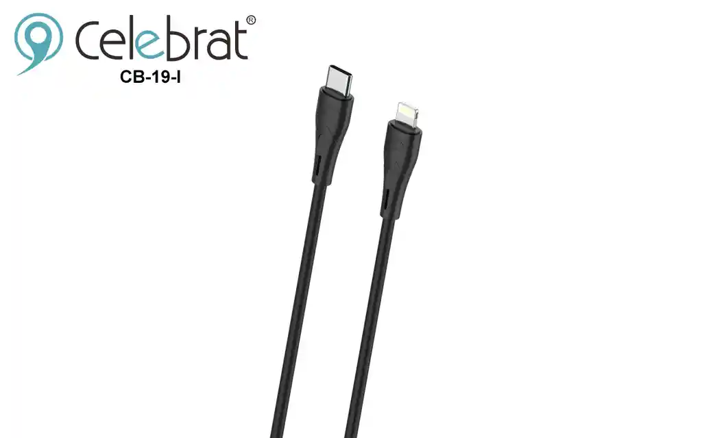 Cable De Carga Rápida Celebrat Tipo-c A Lightning