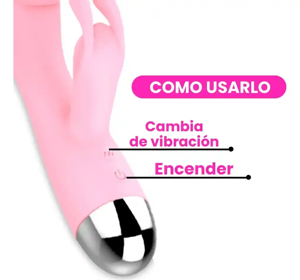 Vibrador Dildo Masturbador Punto G Clítoris