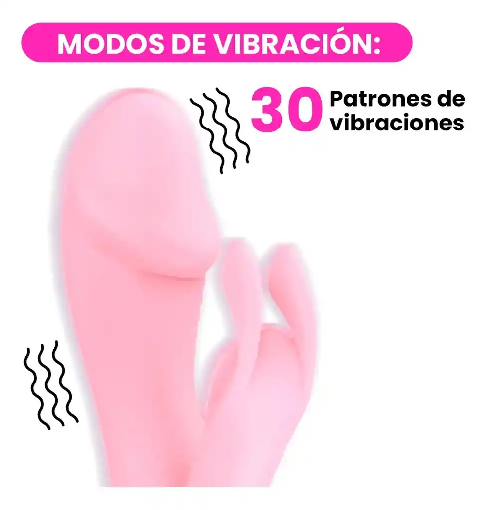 Vibrador Dildo Masturbador Punto G Clítoris