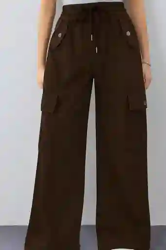 Jogger Cargo Con Bolsillo Lateral Talla Unica