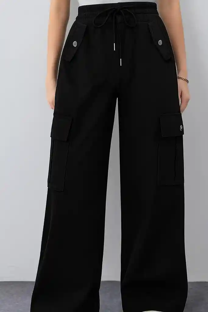 Jogger Cargo Con Bolsillo Lateral Talla Unica