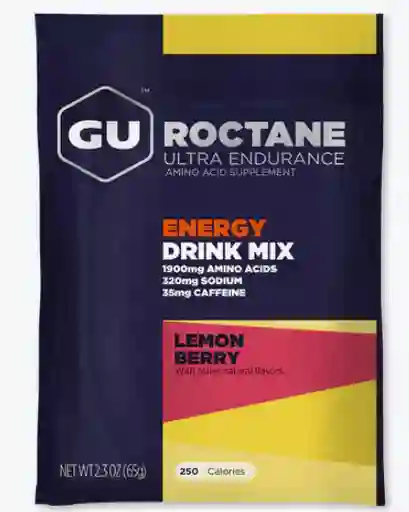 Gu Roctane Energia & Hidratacion Drink Mix Berry Y Limon