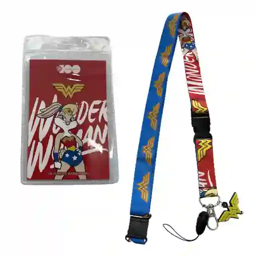 Porta Carnet Warner Bros - Mujer Maravilla