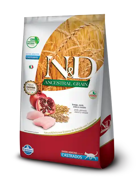 N&d Feline Ancestral Adulto Castrado X 7,5 Kg