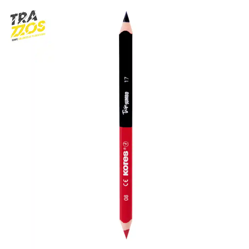 Lapiz Kores Twin Jumbo X 12