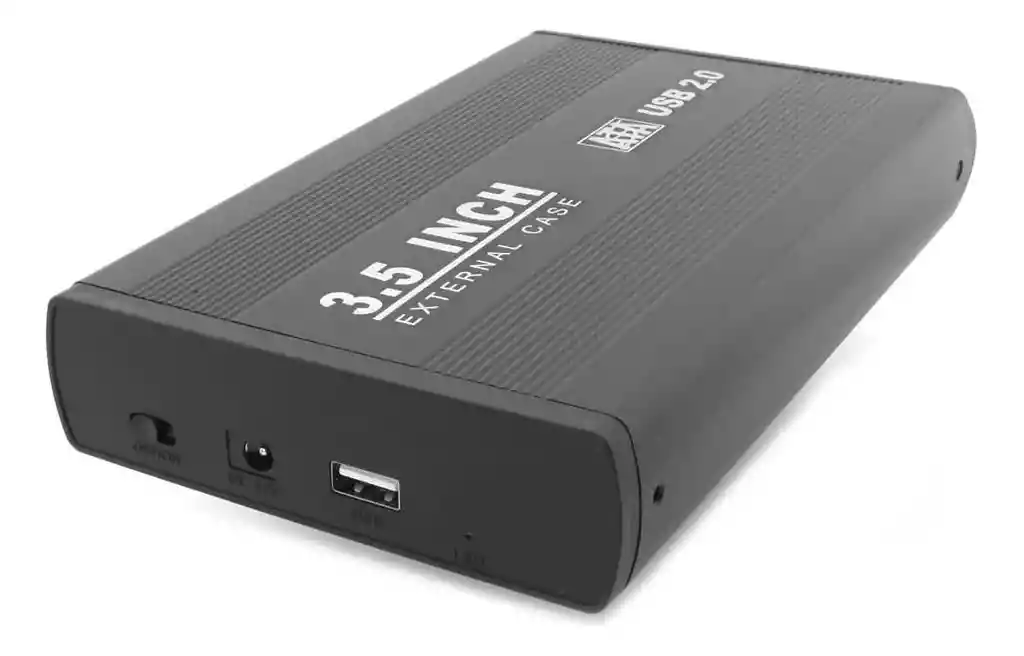 Caja Para Disco Duro Sata De Pc, 3.5 Usb 2.0 Caja Externa