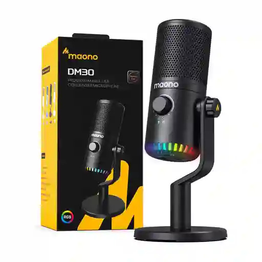 Maono Micrófono Dm30 Rgb