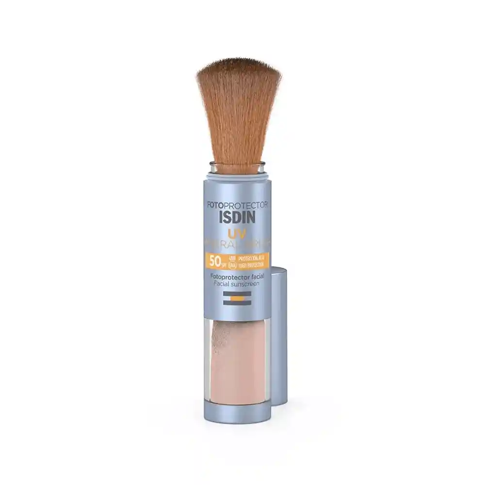 Fotoprotector Isdin Uv Mineral Brush Polvo Spf 50+ *2g