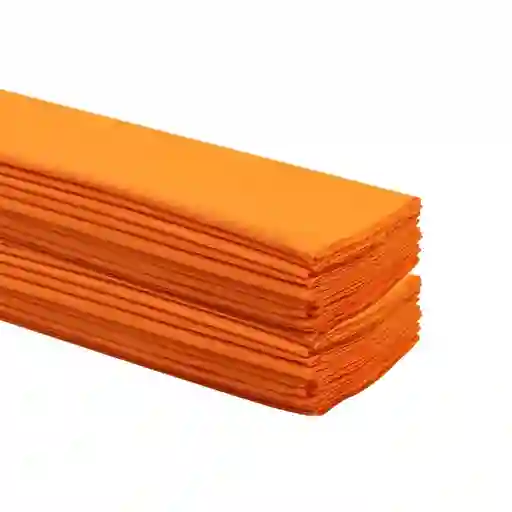 Papel Crepe Naranja X2 Und