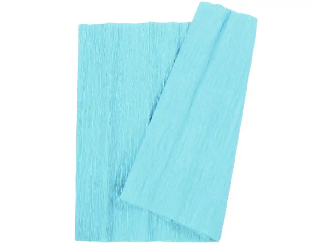 Papel Crepe Azul Claro X2 Und