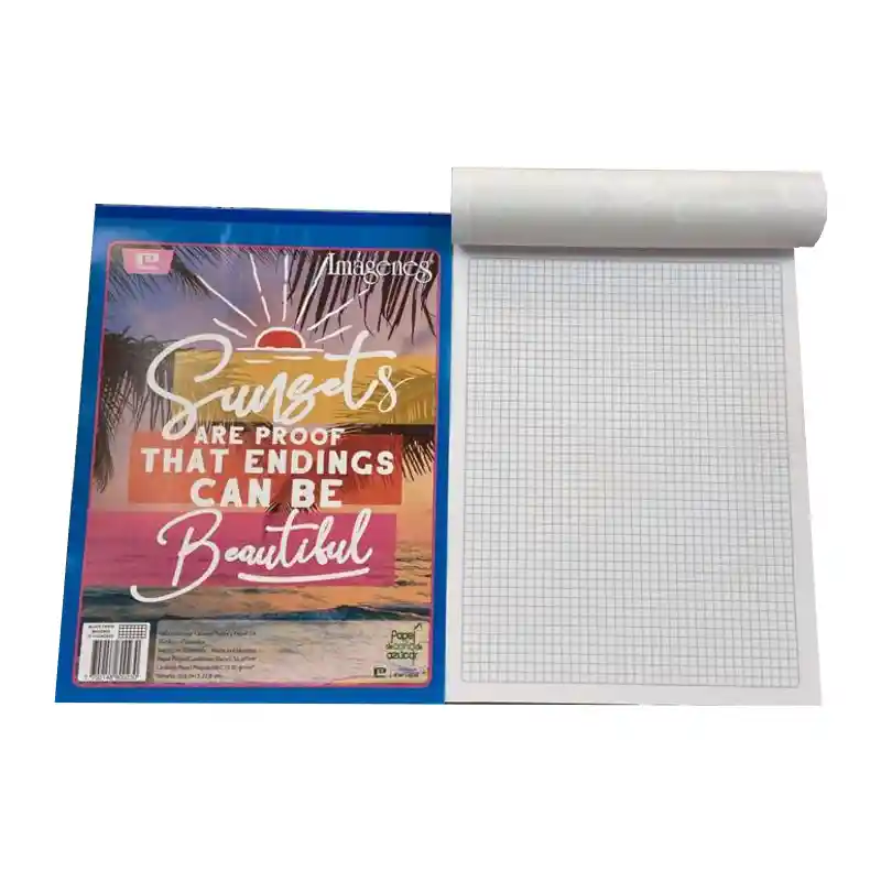 Block Papel Cuadriculado Carta