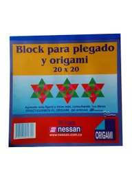 Block Papel Origami 20x20 Cm