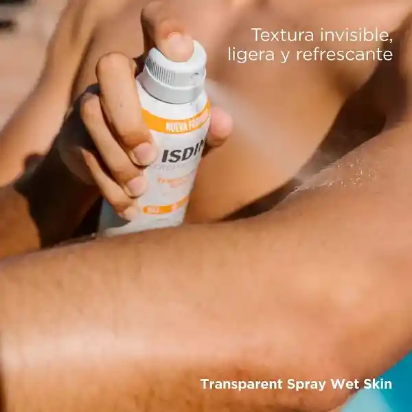Isdin Fotoprotector Transparent Spray Wet Skin Spf50 250ml