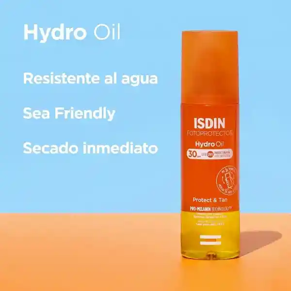Protector Solar Corporal Bifásico Isdin Fotoprotector Hydrooil Spf50 200ml