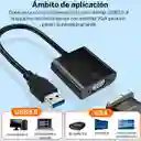 Convertidor Usb 3.0 A Vga Negro