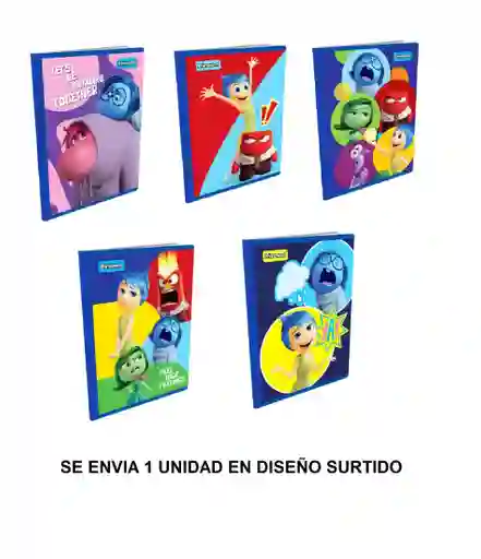 Cuaderno Cosido Rayado 100 Hojas Intensamente