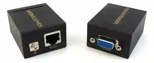 Extender Vga Por Cable Utp Rj45 Hasta 60m Amplifica Señal
