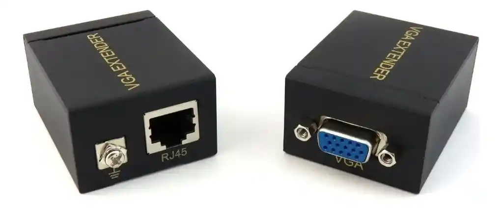Extender Vga Por Cable Utp Rj45 Hasta 60m Amplifica Señal