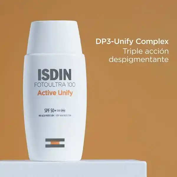 Protector Solar Fotoultra 100 Isdin Active Unify Spf 50+