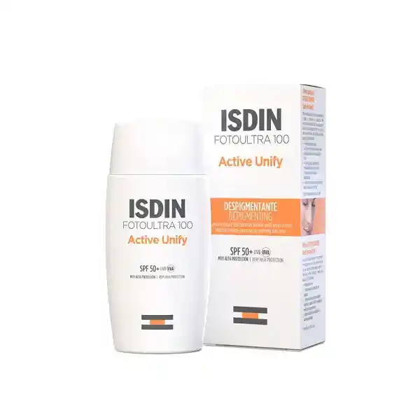 Protector Solar Fotoultra 100 Isdin Active Unify Spf 50+