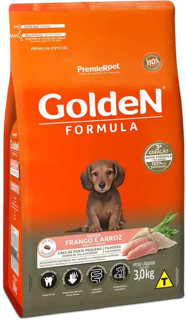 Golden Perro Cach Pollo Mini Bits 3kg
