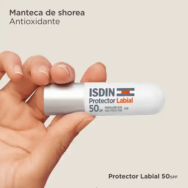 Protector Labial Isdin Fotoprotector Lipstick Spf50+ 4g