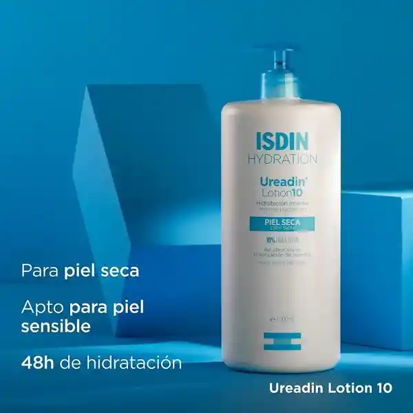 Loción Ligera Isdin Ureadin Lotion 10 Pieles Secas 1000ml