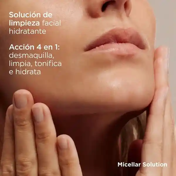 Limpiador Facial Hidratante Isdin Micellar Solution 400ml