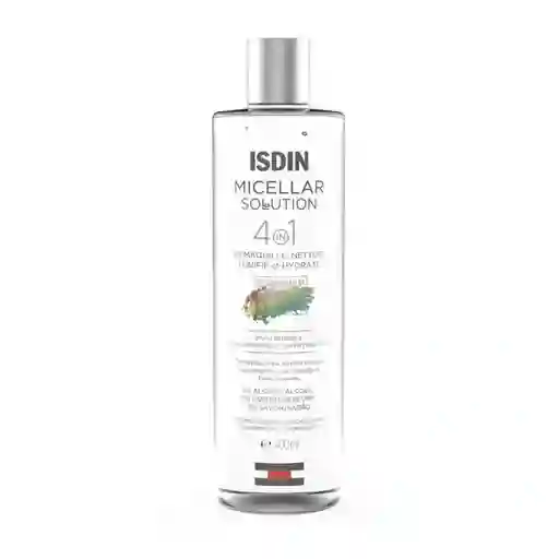 Limpiador Facial Hidratante Isdin Micellar Solution 400ml
