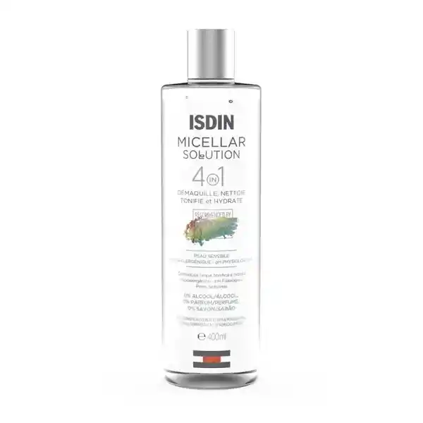 Limpiador Facial Hidratante Isdin Micellar Solution 400ml