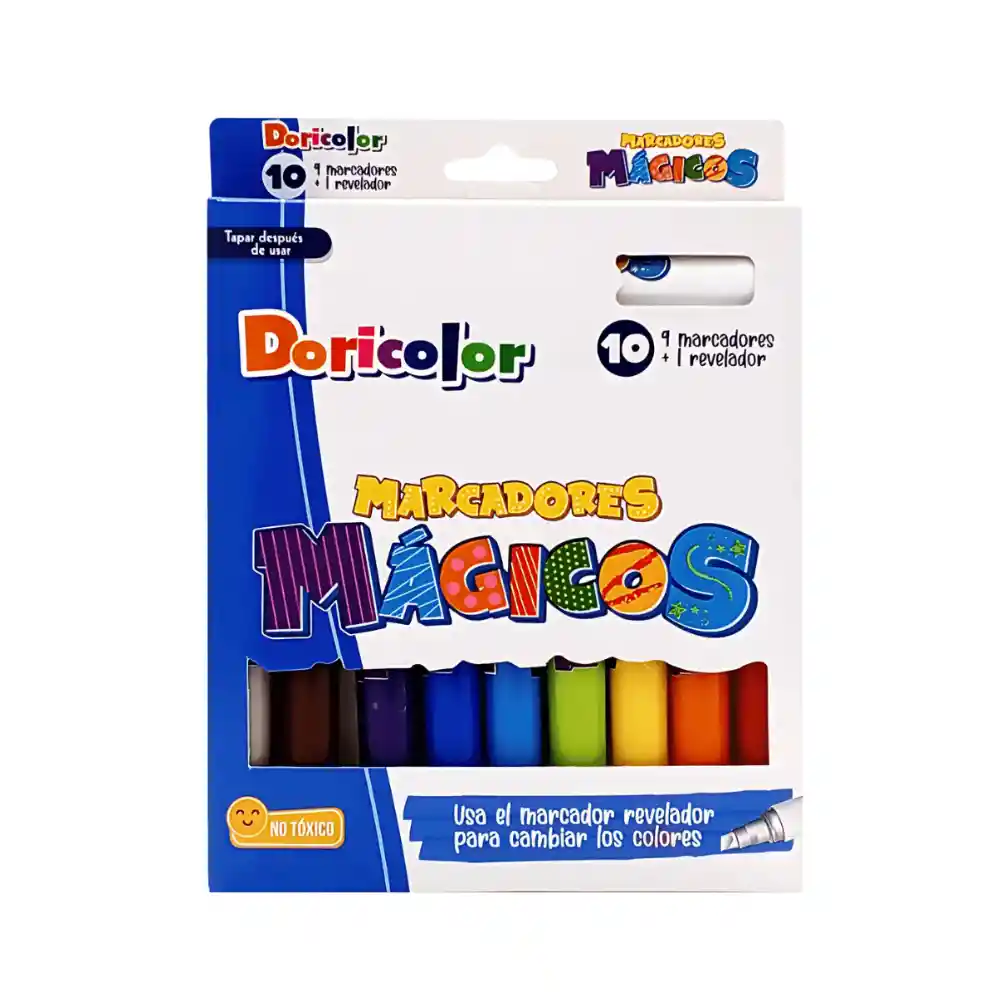 Marcadores Doricolor Mágicos X10