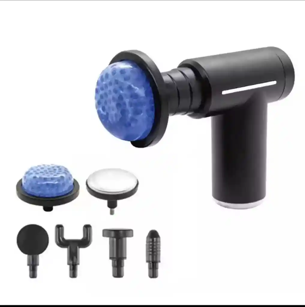 Pistola Masejeador Fascial Gun Frio Calor Spa 110v