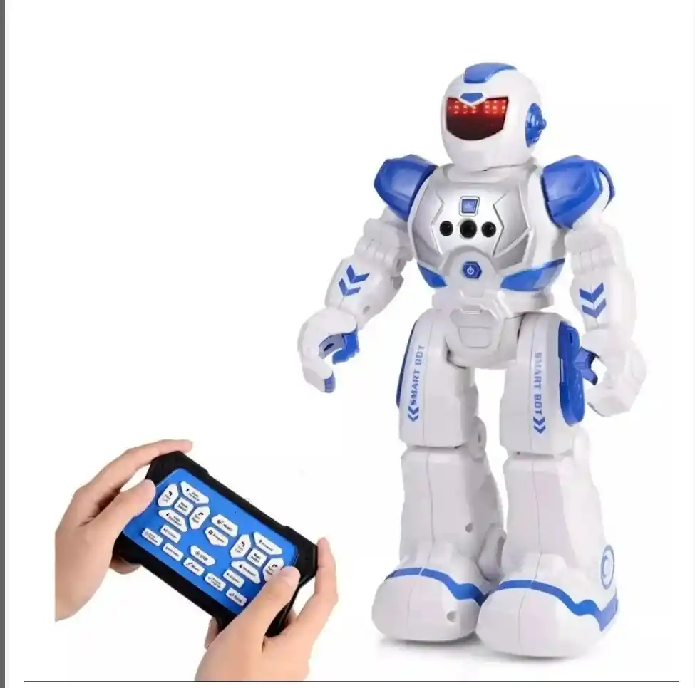 Robot Inteligente Control Remoto Detección Gestos Baila Canta Color Azul