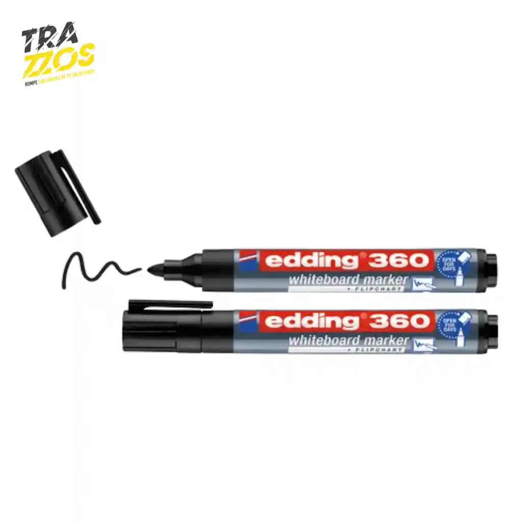 Marcador Edding 363 Recargable Negro