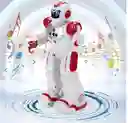 Robot Inteligente Control Remoto Detección Gestos Baila Canta Color Rojo