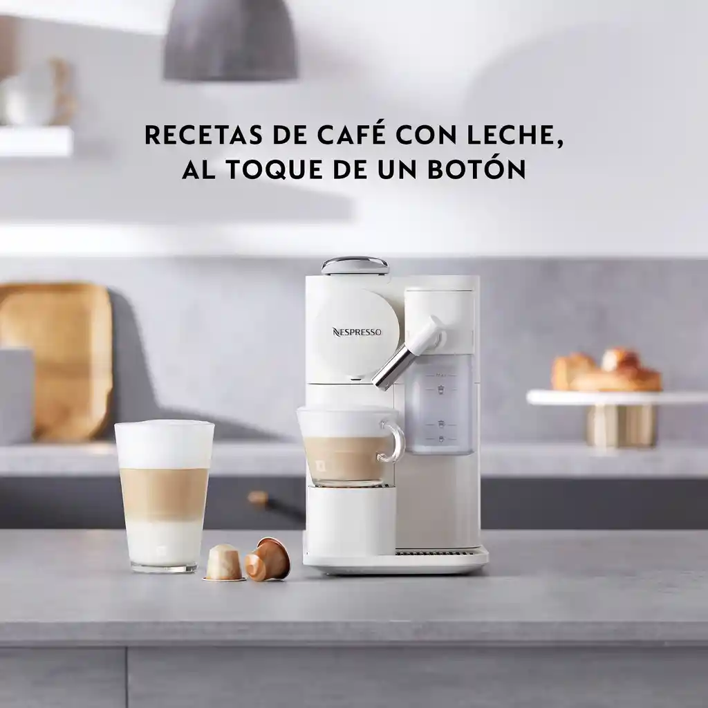 Cafetera Lattissima One Blanca